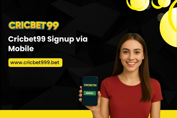 Cricbet99 Signup via Mobile